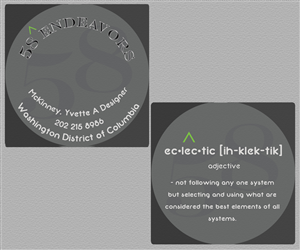 Visitenkarten-Design von Illuminati für 58 Endeavors | Design: #4007962