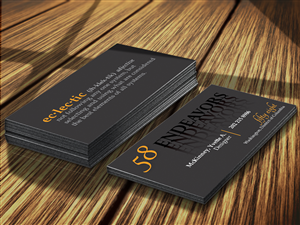 Visitenkarten-Design von byDesign Graphic Design für 58 Endeavors | Design: #4004849