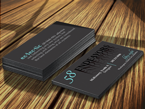 Visitenkarten-Design von byDesign Graphic Design für 58 Endeavors | Design: #4004858