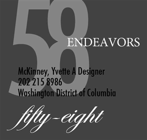 Visitenkarten-Design von carol.oh.ls für 58 Endeavors | Design: #4008415