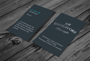 Visitenkarten-Design von G.Krastinkova für 58 Endeavors | Design: #4002091