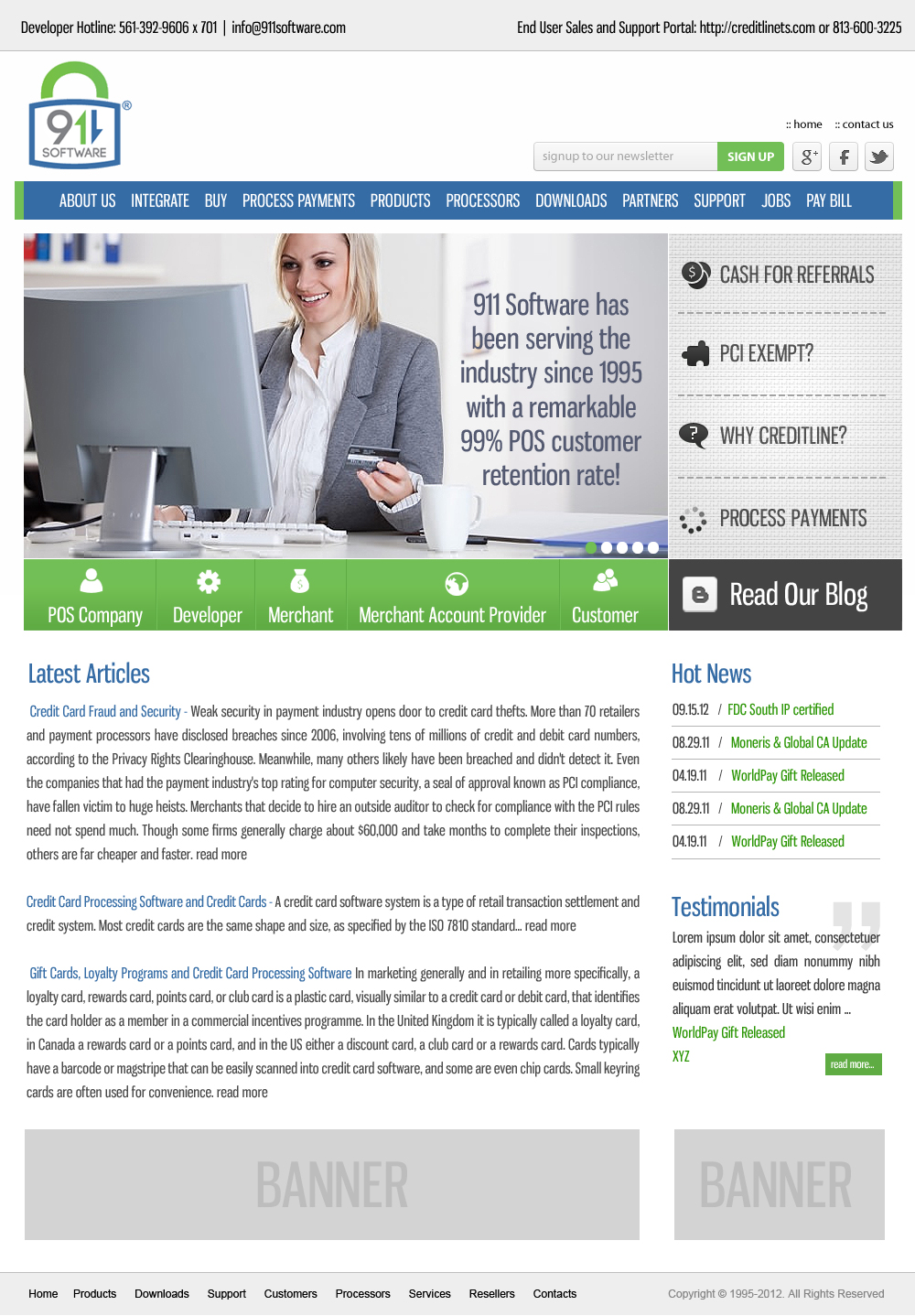 Wordpress Design by webwinner for 911 Software, INC | Design #1109509