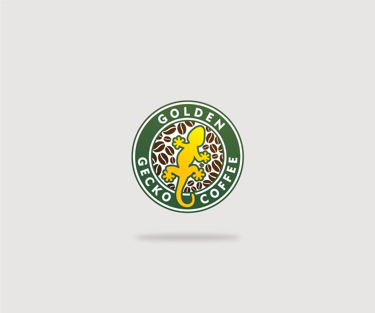 Logo Design by EVO.TRIP for Golden Gecko Coffee | Design #4048680