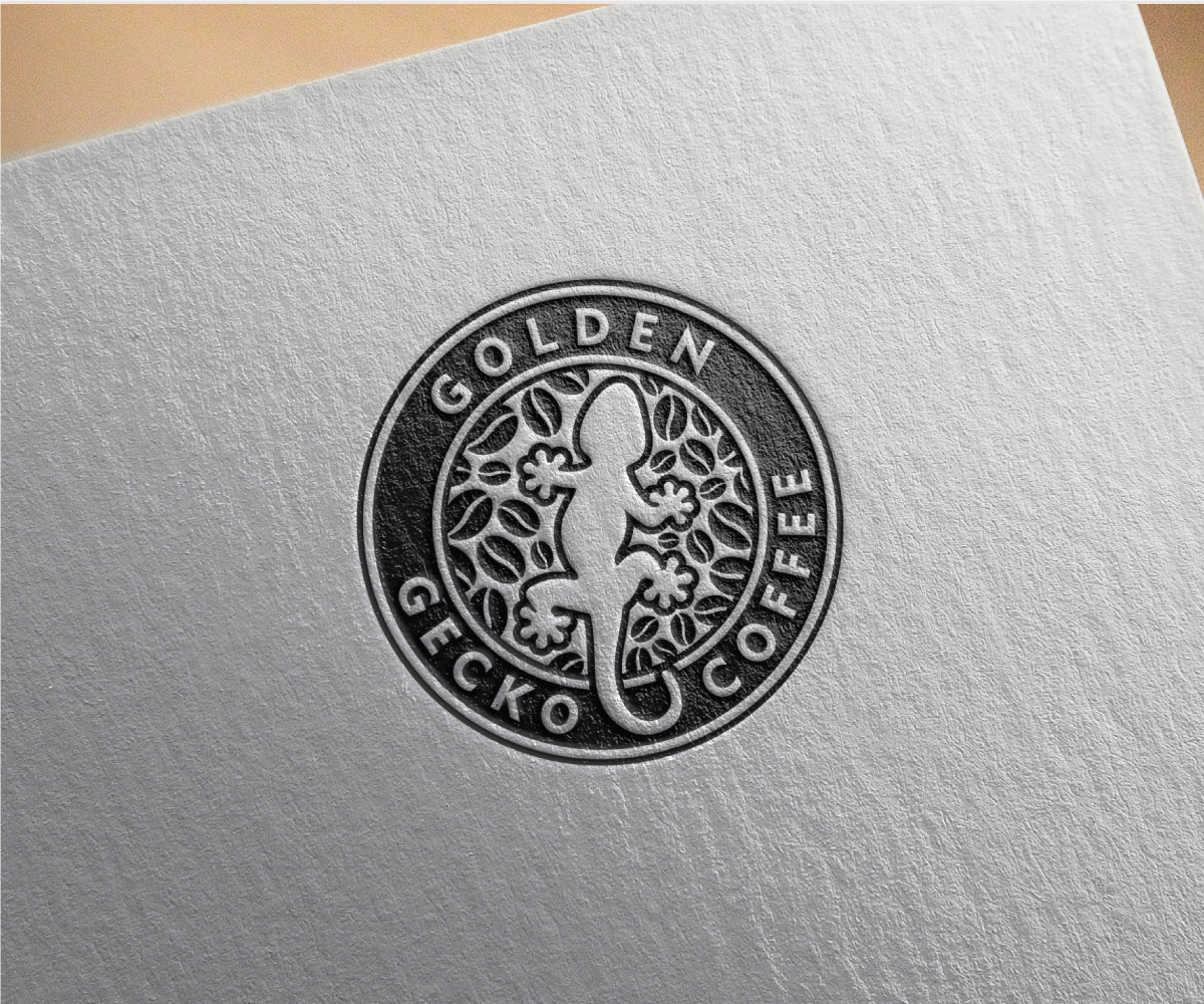 Logo Design by EVO.TRIP for Golden Gecko Coffee | Design #4048691