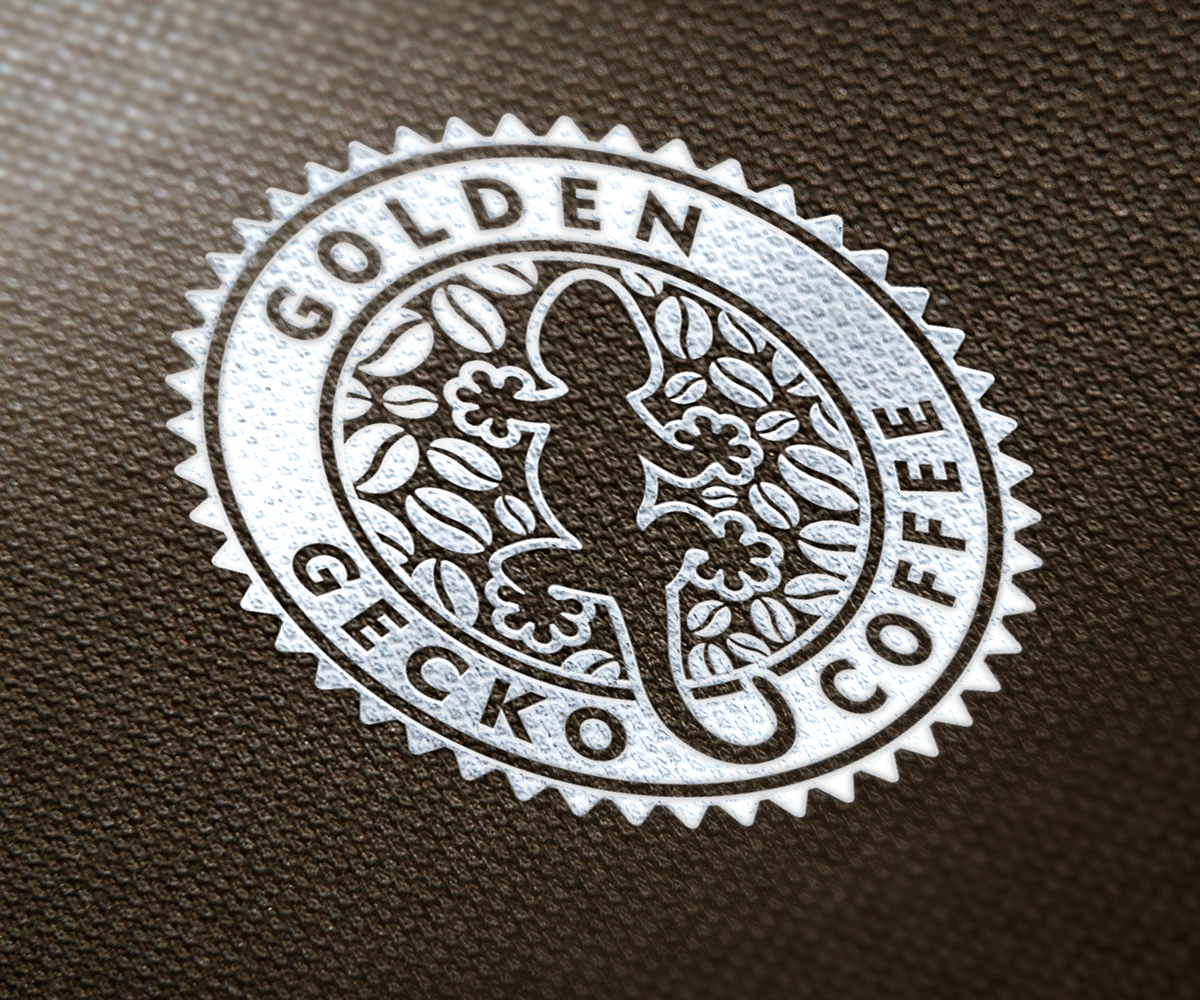 Logo Design by EVO.TRIP for Golden Gecko Coffee | Design #4080589