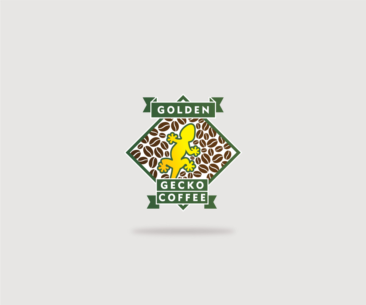 Logo Design by EVO.TRIP for Golden Gecko Coffee | Design #4080603