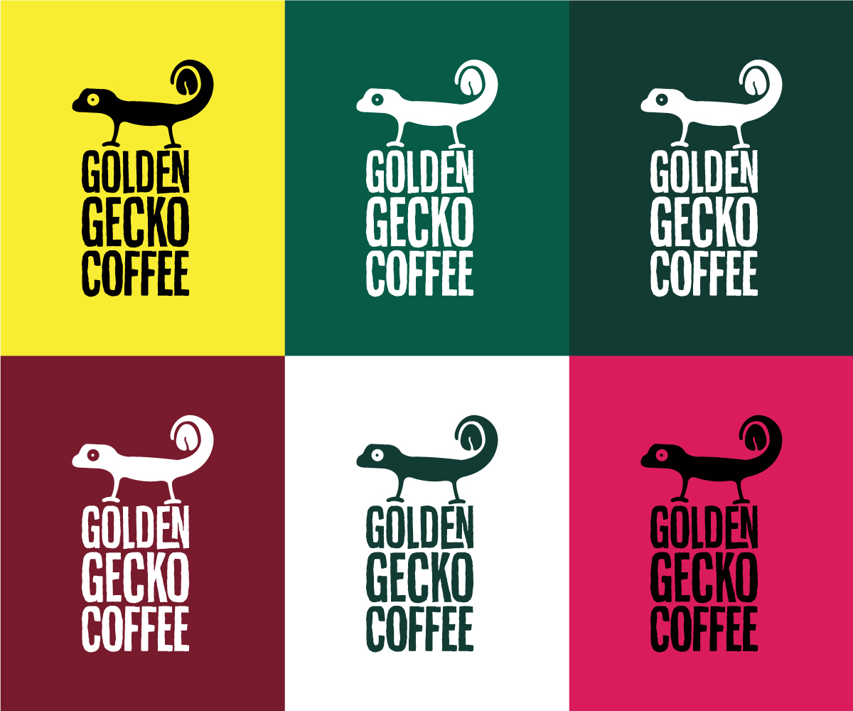 Logo-Design von rich hensman für Golden Gecko Coffee | Design: #4080876