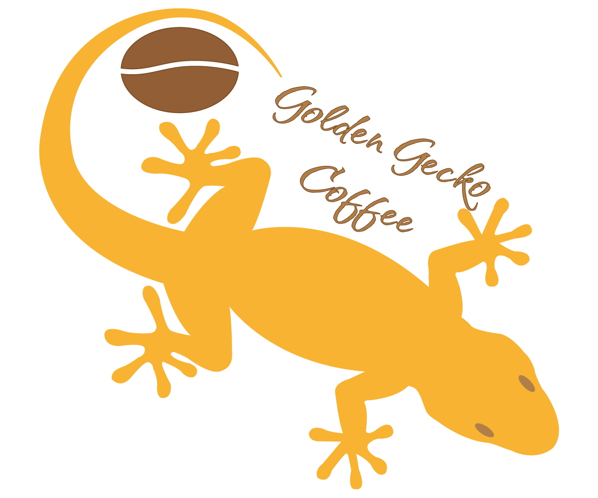 Logo-Design von IT Design für Golden Gecko Coffee | Design #4003066