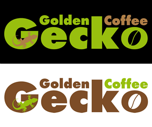 Logo-Design von IT Design für Golden Gecko Coffee | Design #4031439
