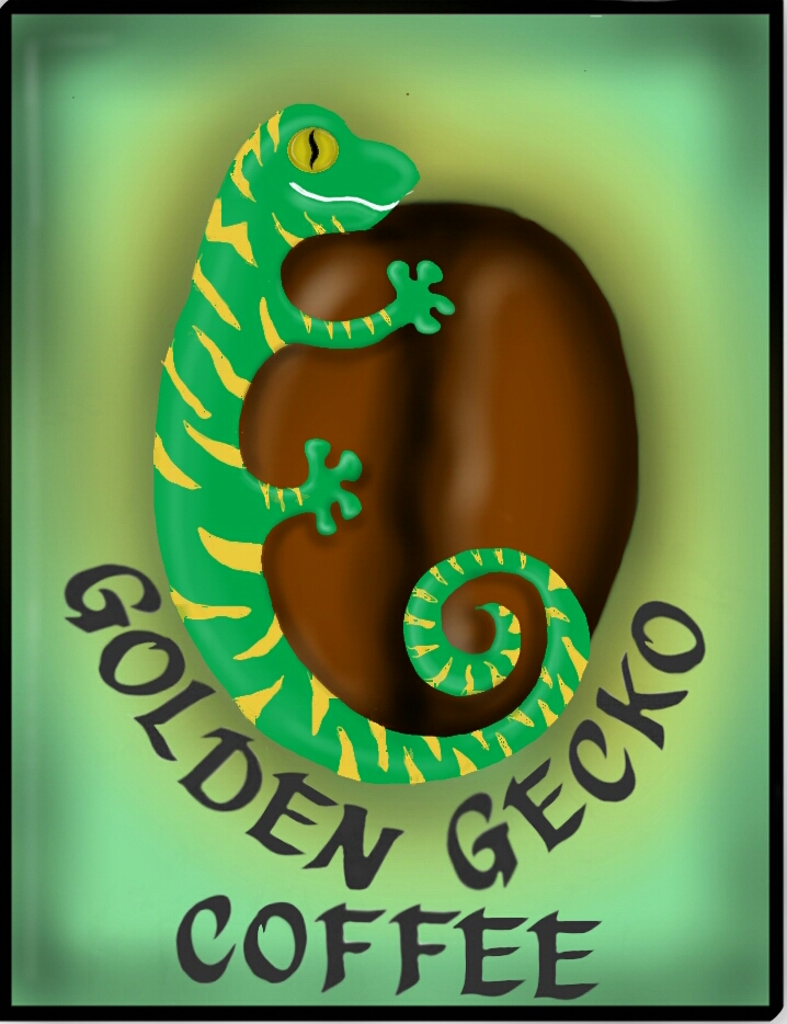 Logo Design by Janine Abreu for Golden Gecko Coffee | Design #4040722
