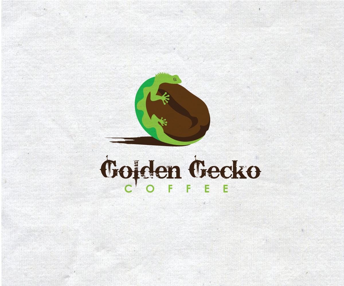 Logo Design by thulet for Golden Gecko Coffee | Design #4044703