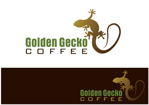 Golden Gecko Coffee | Logo Design by Nigel B