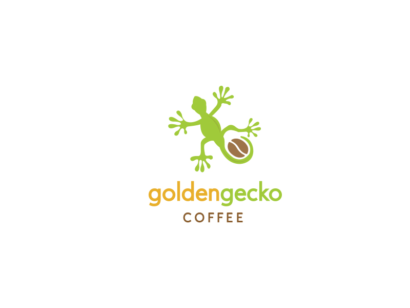 Logo Design by Sesecu for Golden Gecko Coffee | Design #4094645