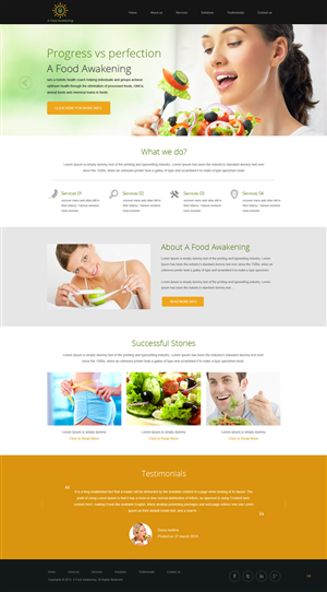 Web Design by pb for this project | Design: #4007042