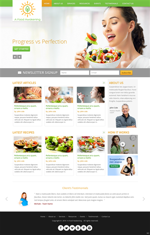 Web Design by pb for this project | Design #4007063