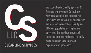 Diseño de Tarjeta de Presentación por liz.wilcox para Clearline Services | Diseño #4003299