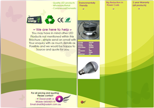 Diseño de Brochure por Honey Pandya para A&D IMPORTS | Diseño: #4022767