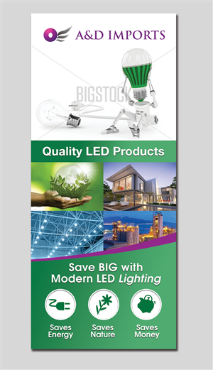 LED Lighting | Brochure Design by Adylhere