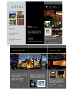 Brochure Design by paperbutterfly for Pure Image Technology Solutions Ltd. | Design #1129168