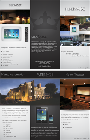 Broschüren-Design von Naavyd für Pure Image Technology Solutions Ltd. | Design: #1120902