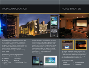 Broschüren-Design von Influential Guyz für Pure Image Technology Solutions Ltd. | Design: #1110413