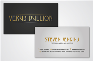 Logo Design by stealth_ferret for Verus Bullion Private Limited | Design: #4003878