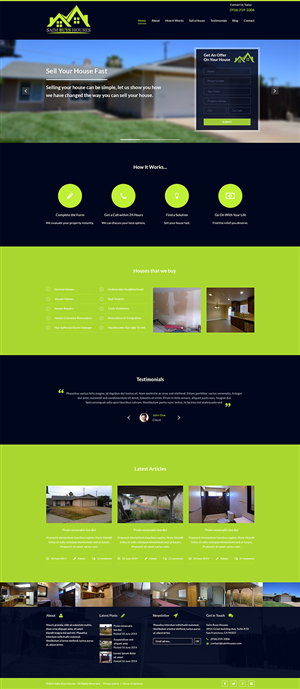 Web Design par Alex Andu pour GSH Funding, Inc. | Design : #4030170