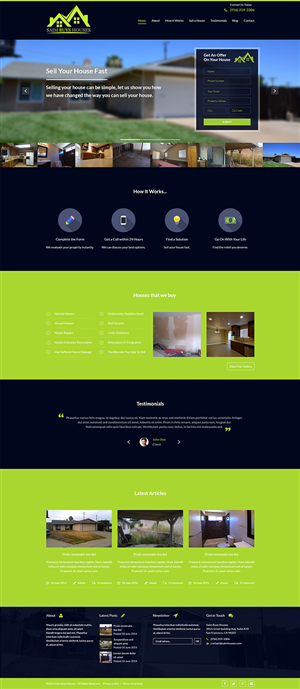 Web Design par Alex Andu pour GSH Funding, Inc. | Design : #4032167