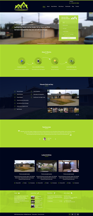 Web Design par Alex Andu pour GSH Funding, Inc. | Design : #4032813