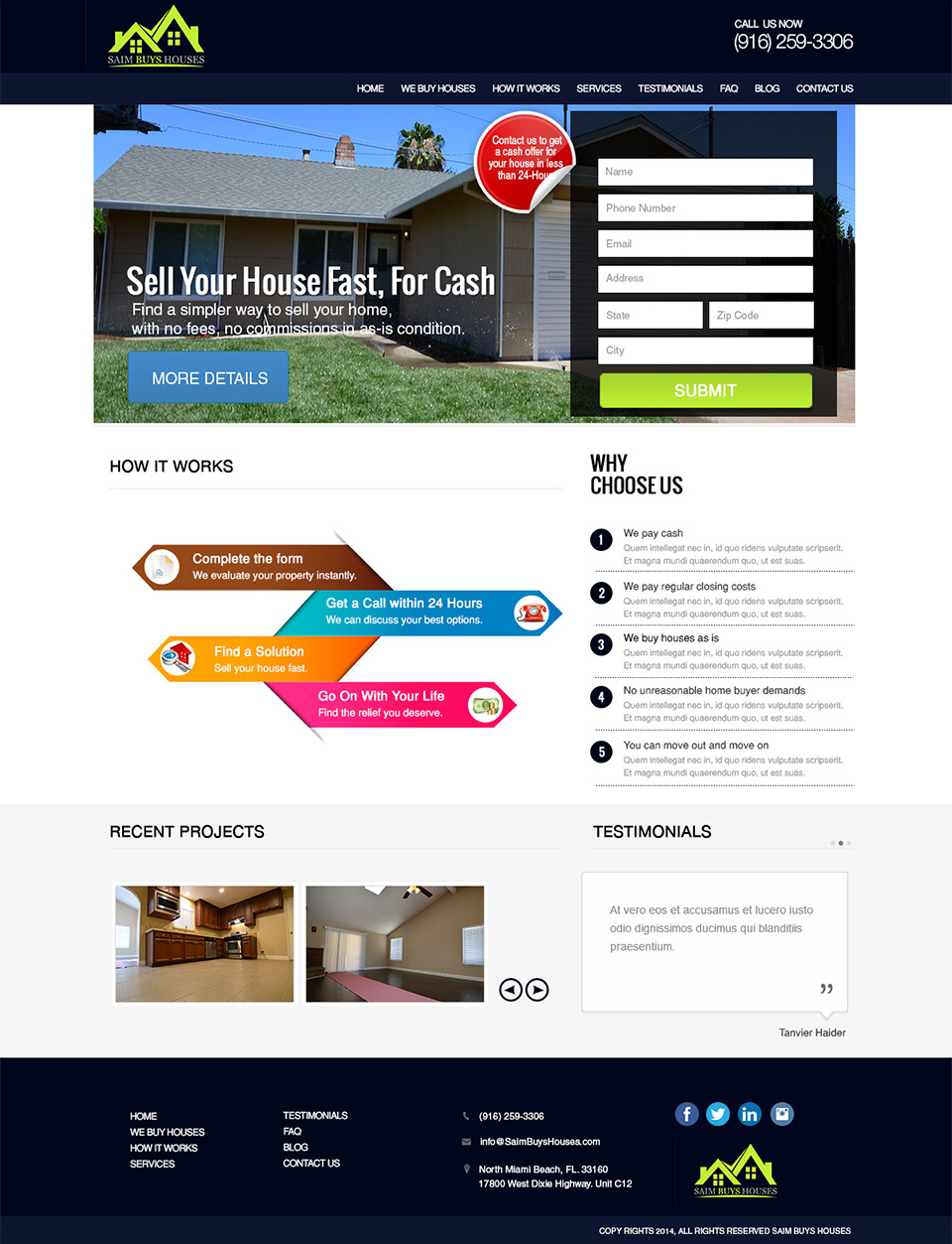 Web Design par incisesolutions pour GSH Funding, Inc. | Design #4033098
