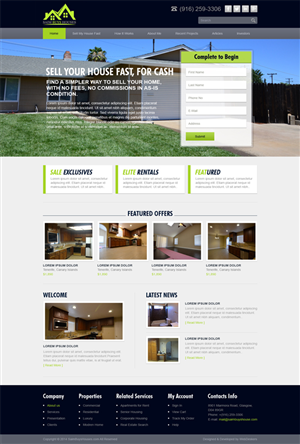Web Design par web deskers pour GSH Funding, Inc. | Design #4016330