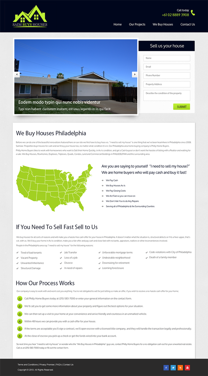 Web Design by Infinity Pix for GSH Funding, Inc. | Design #4030357