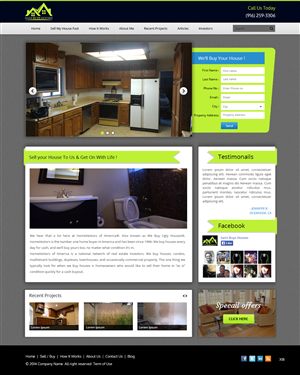 Web Design par pb pour GSH Funding, Inc. | Design : #4014424