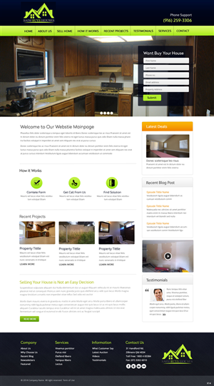 Web Design par pb pour GSH Funding, Inc. | Design : #4014428