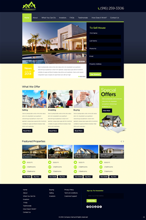 Web Design par pb pour GSH Funding, Inc. | Design : #4025530