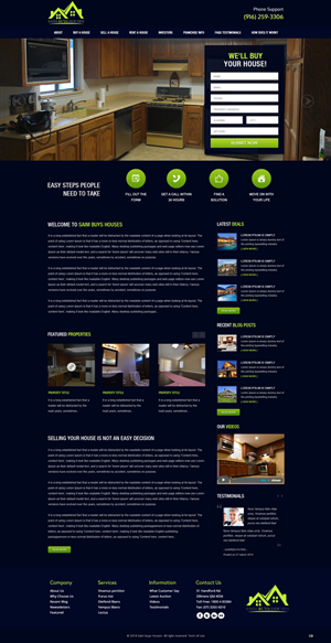 Web Design par pb pour GSH Funding, Inc. | Design #4070699