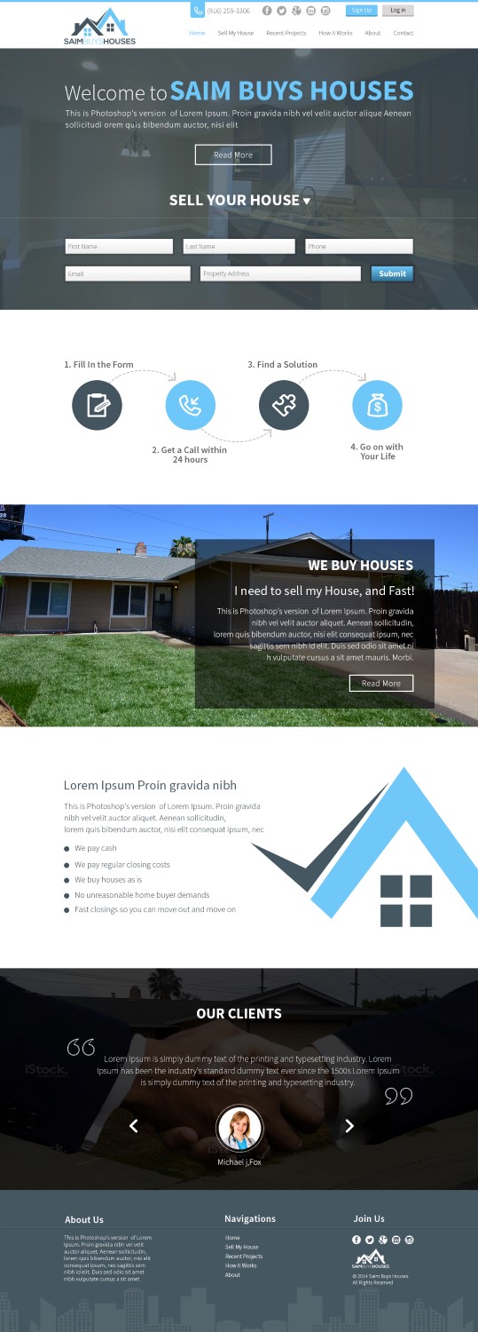 Web Design by TechWise for GSH Funding, Inc. | Design #4032741