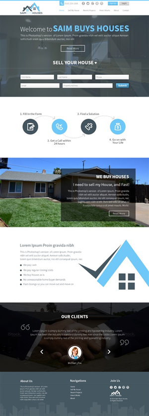 Web Design par TechWise pour GSH Funding, Inc. | Design : #4032741