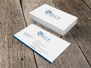 Business Card Design by Eggo May P for Buck Financial Group | Design: #4070630