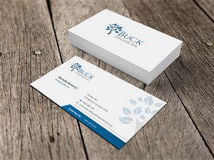 Business Card Design by Eggo May P for Buck Financial Group | Design: #4070633