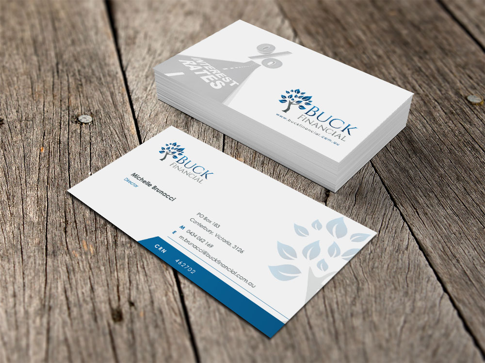 Business Card Design by Eggo May P for Buck Financial Group | Design #4249593