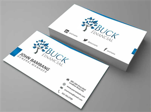Business Card Design by AwsomeD for Buck Financial Group | Design: #4008929