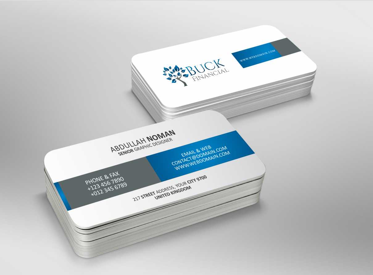 Business Card Design by AwsomeD for Buck Financial Group | Design #4008933