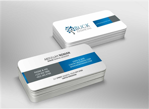 Business Card Design by AwsomeD for Buck Financial Group | Design: #4008933
