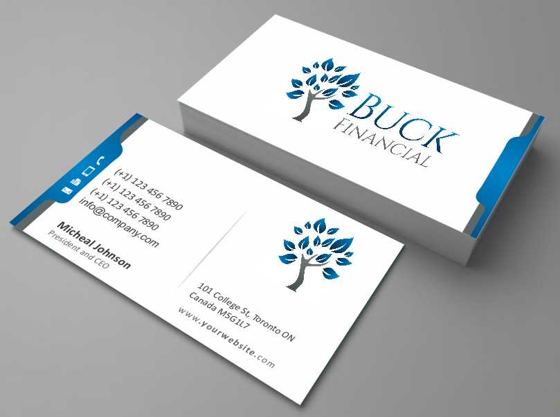 Design de Carte de Visite par AwsomeD pour Buck Financial Group | Design #4008945