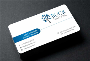 Business Card Design by AwsomeD for Buck Financial Group | Design: #4008952