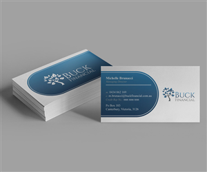 Design de Carte de Visite par MessyDesk pour Buck Financial Group | Design #4084286