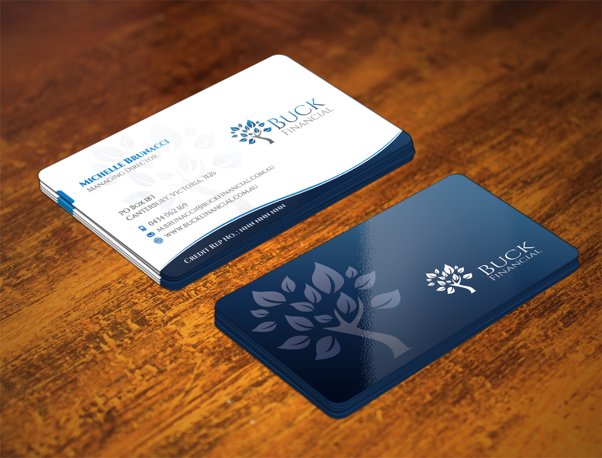 Design de Carte de Visite par Alaminenterprise pour Buck Financial Group | Design #4258418