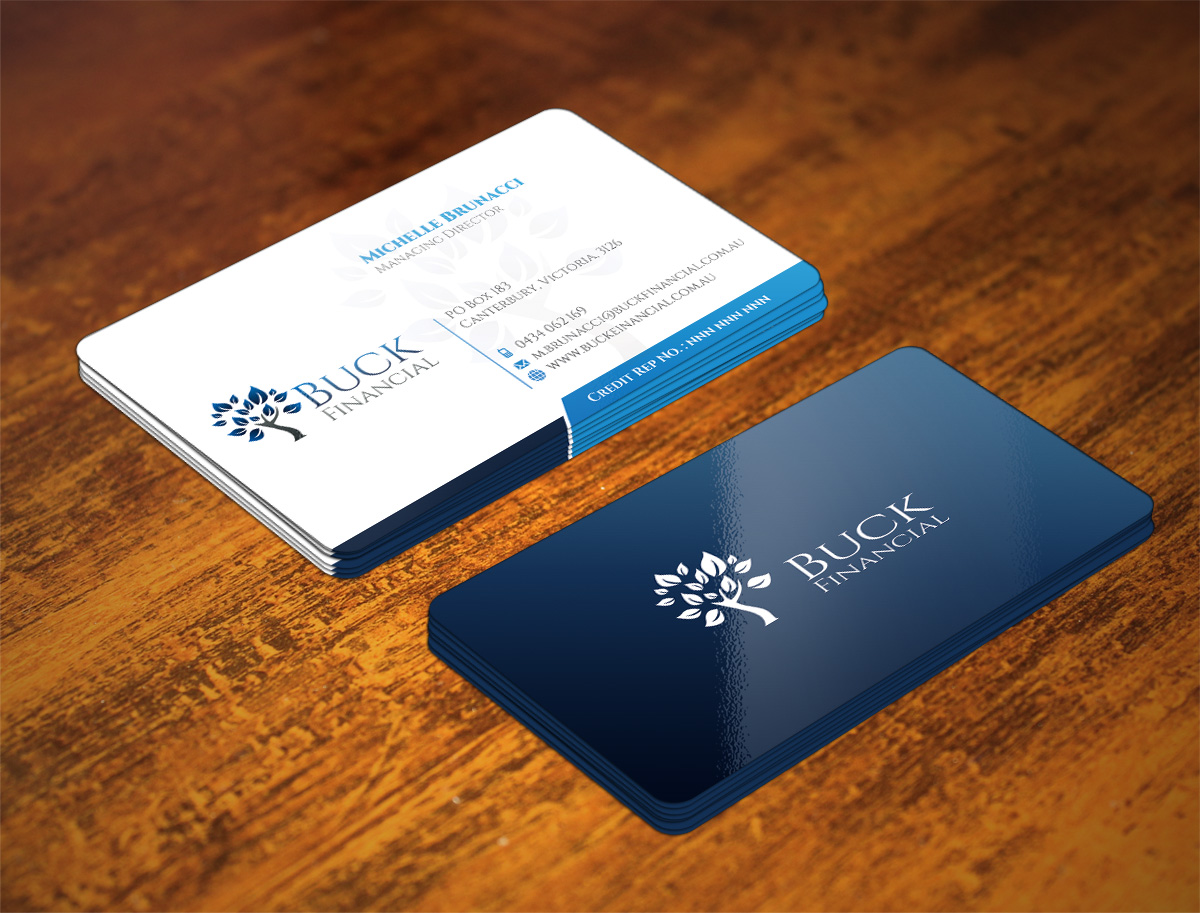 Business Card Design by Alaminenterprise for Buck Financial Group | Design #4258422