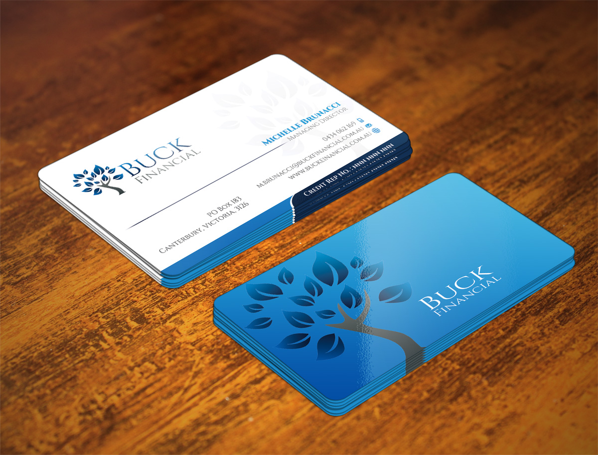Business Card Design by Alaminenterprise for Buck Financial Group | Design #4258424